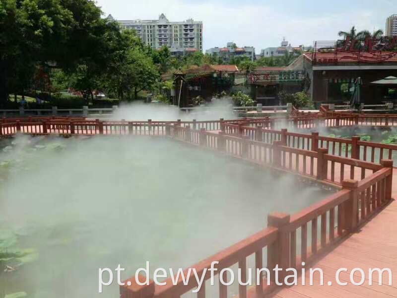 Equipamento de fonte de água ao ar livre neblina artificial Mist Decoration DW-84